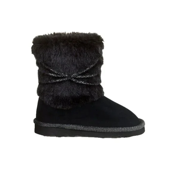 The Children's Place Toddler Girls Chalet Boot Lined Winter Pom-Pom Boot… - Picture 4 of 6